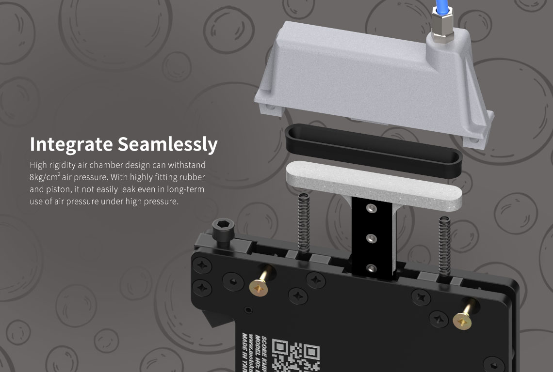 MT-A170 Rugged Pneumatic Knifeholder 